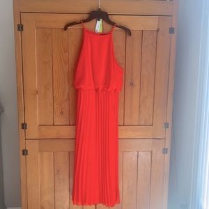 Sam Edelman Keller pleated midi dress